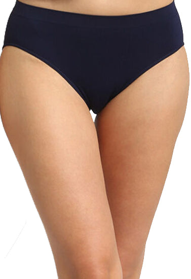 6 Pack Comfort waistband Hipster Panties Pack