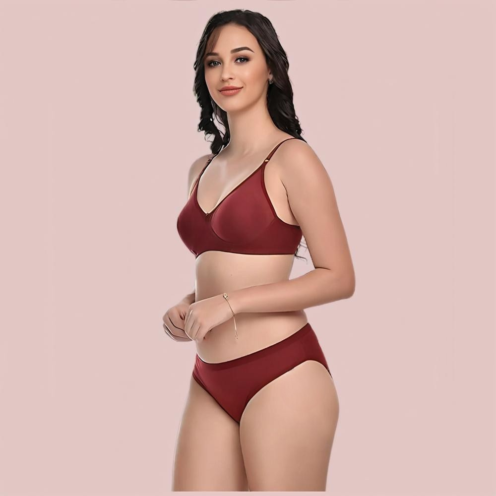Comfort Bliss 2-Pack Lightly Padded Bra & Panty Set