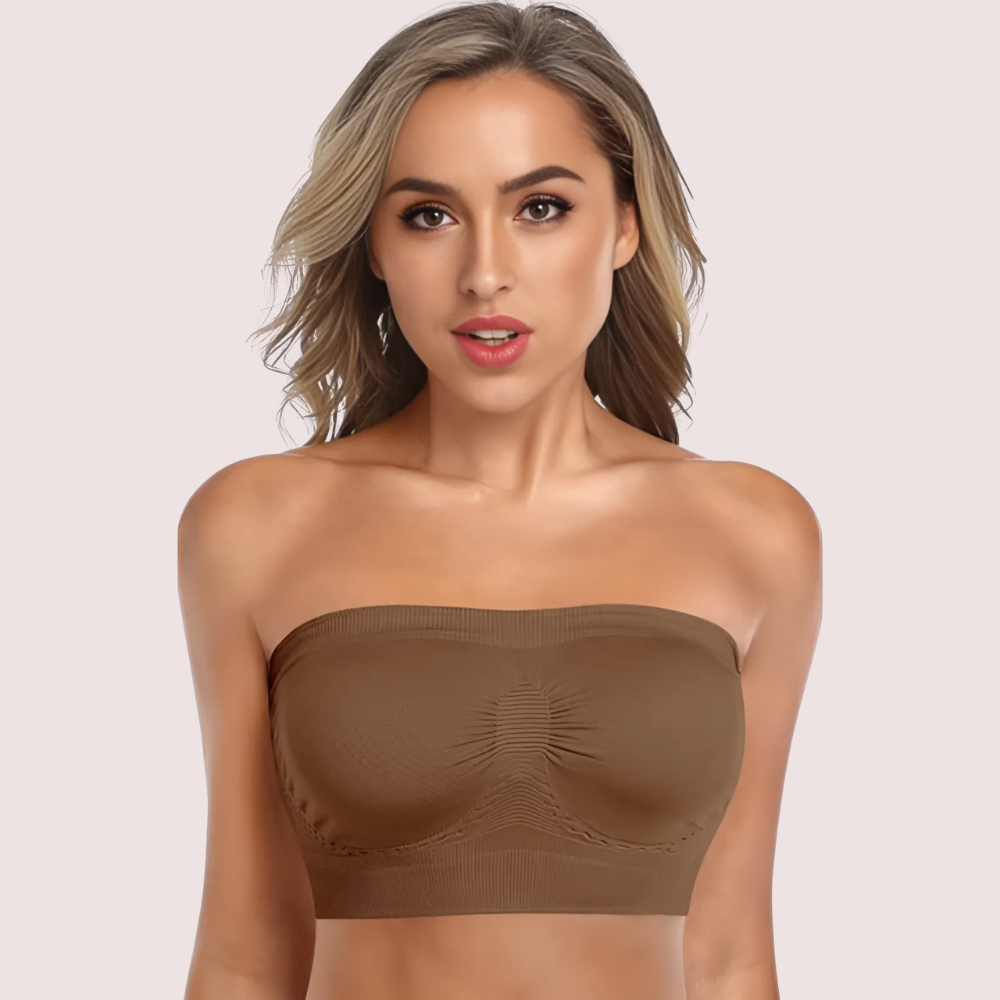 Havde Non-Padded Strapless Tube Bras — 2 Pack Natural Style