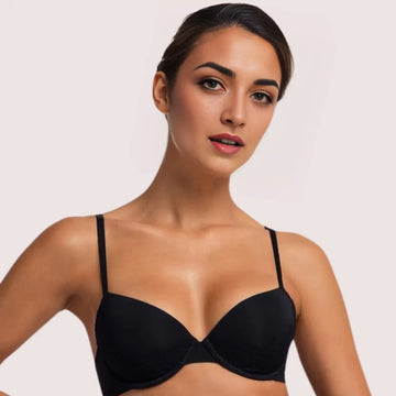 Havde Black Push-Up Bra — Sleek Lift and Natural Cleavage