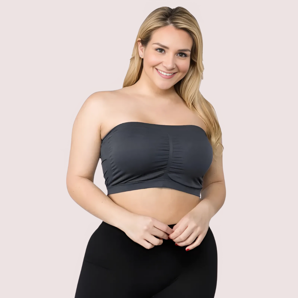 Havde Tube Bandeau Bra Tops — 2 Pack, More Value More Colour
