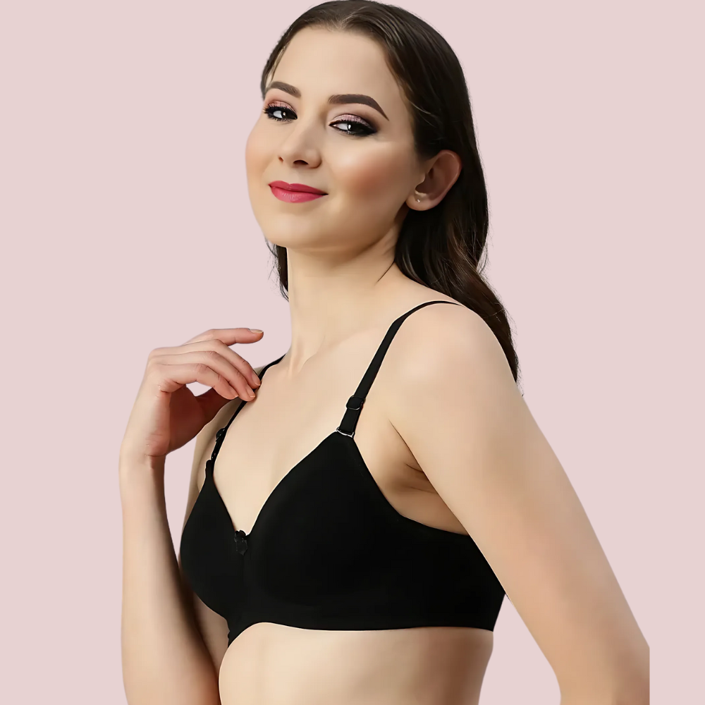 Havde Maroon Padded Bra 2 Pack — Wire-Free Deep Colour Comfort