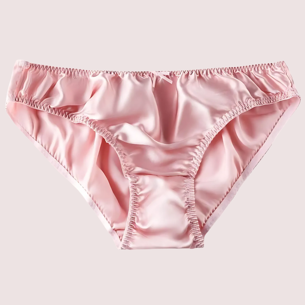 havde Daina Luxury Silk Panties Cheeky Bow Gift Box