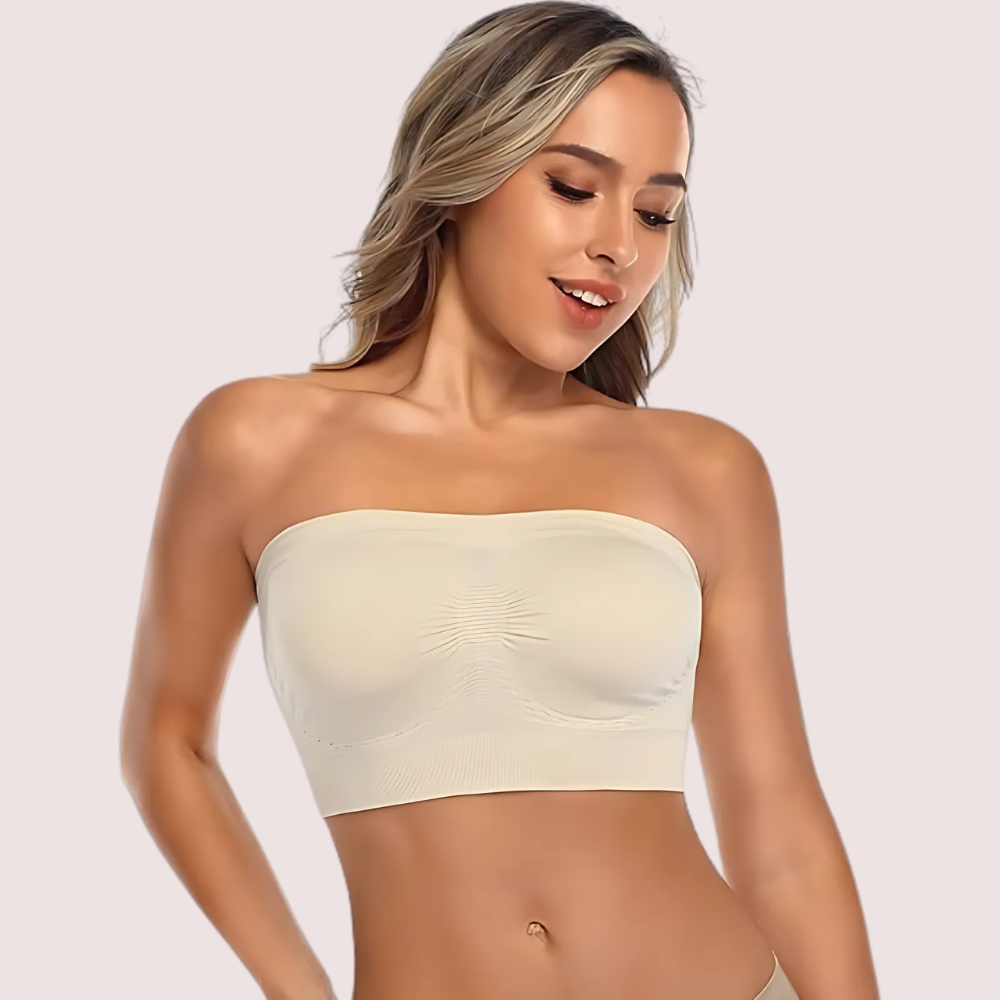Havde Seamless Non-Padded Tube Bras Pack of 2 — Invisible