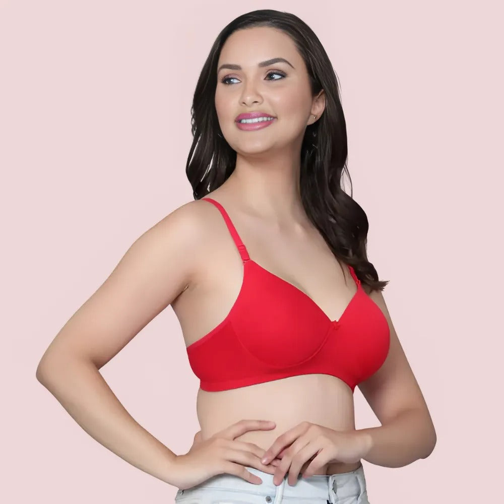 Havde Non-Wired Padded Bra Pack of 4 — Cloud Soft Colour Rotation