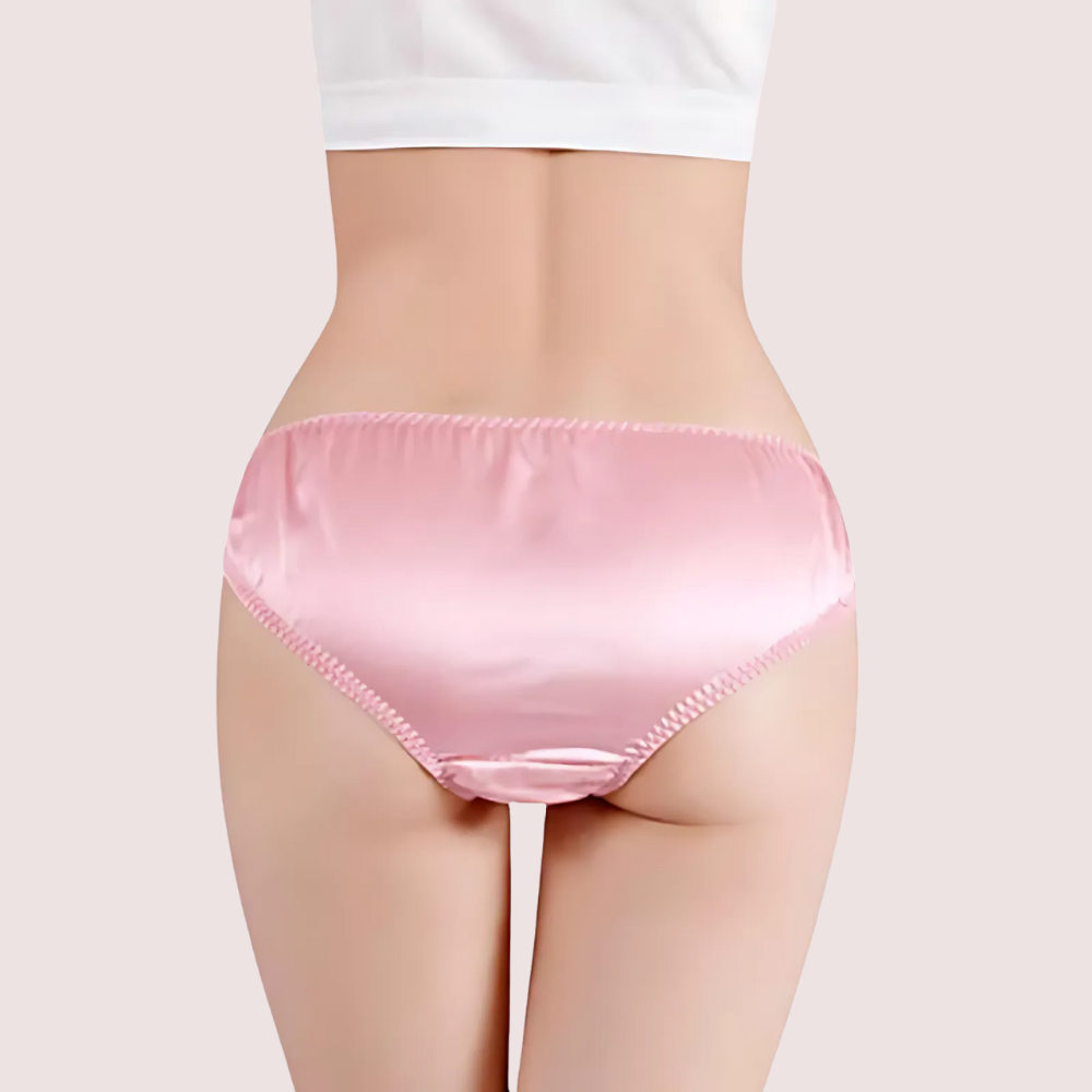 havde Daina Luxury Silk Panties Cheeky Bow Gift Box
