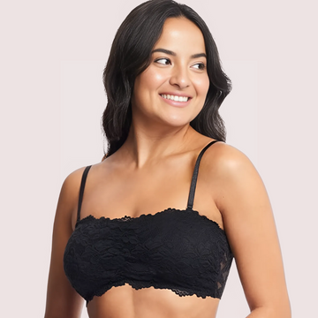 Havde Unpadded Adjustable Tube Bra — Light Natural Coverage